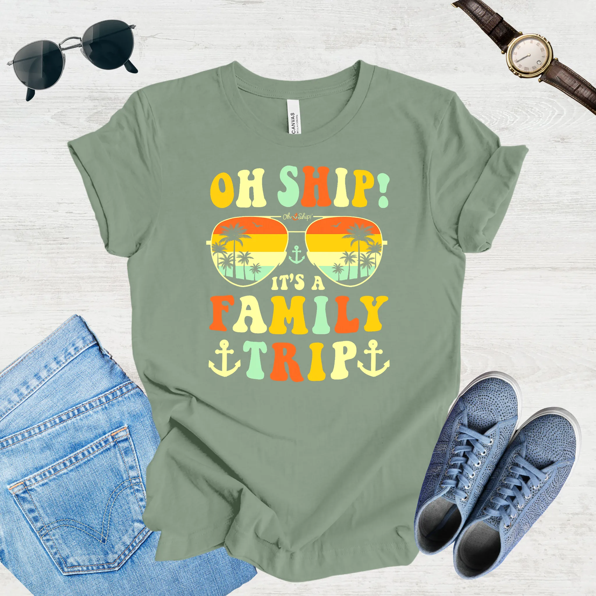 Oh Ship! Family Adventure Tee