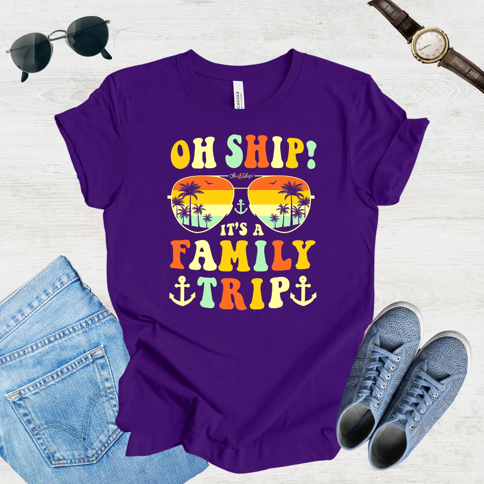 Oh Ship! Family Adventure Tee