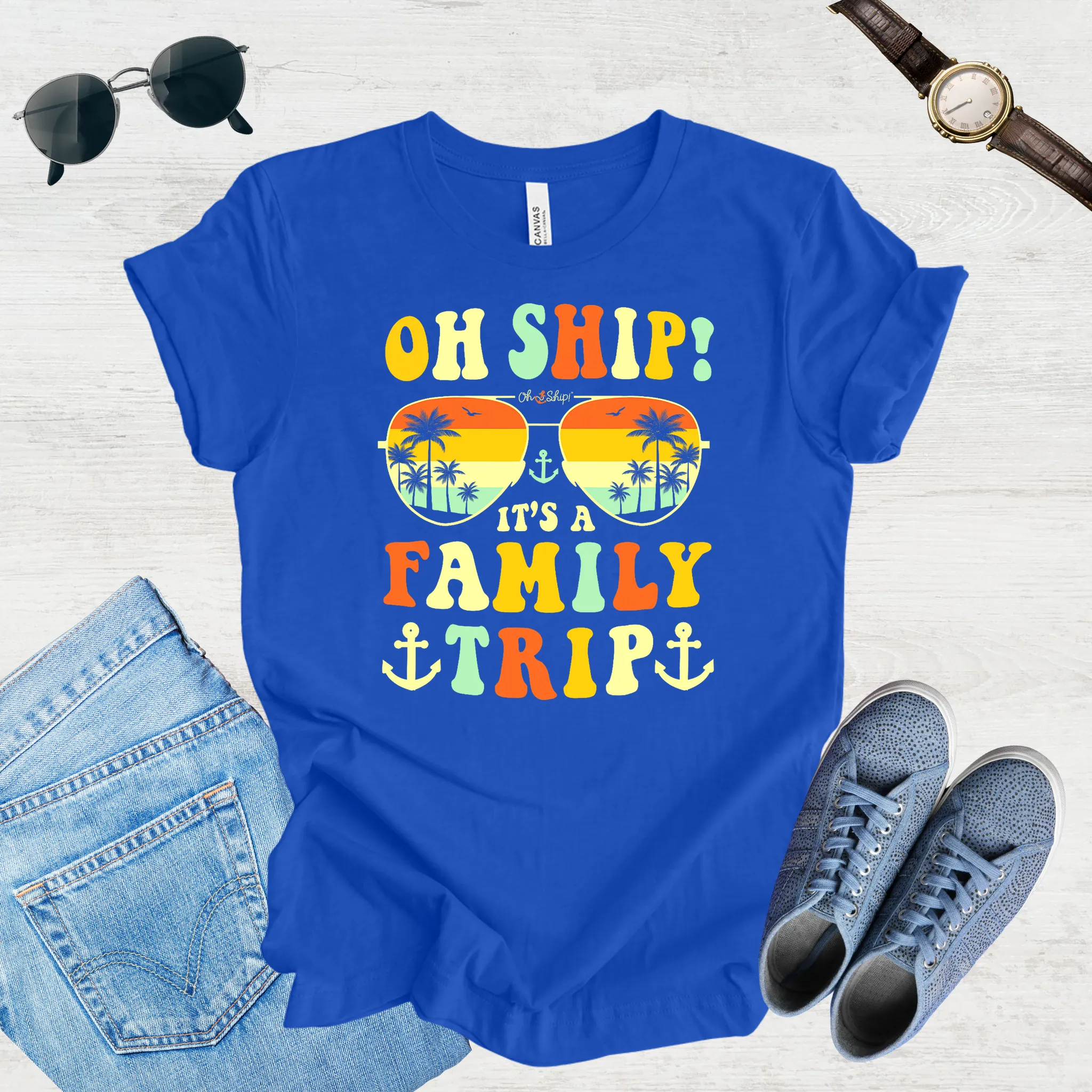 Oh Ship! Family Adventure Tee