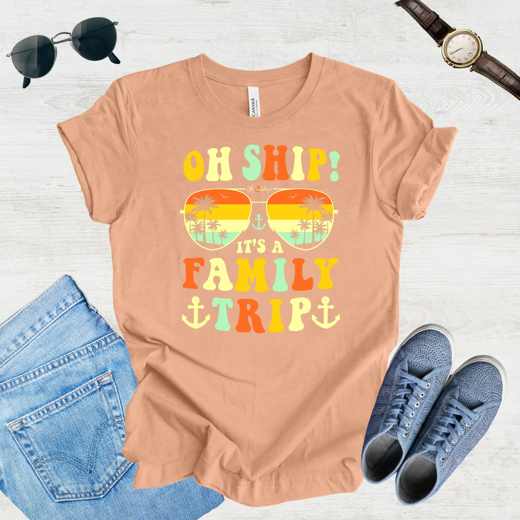 Oh Ship! Family Adventure Tee