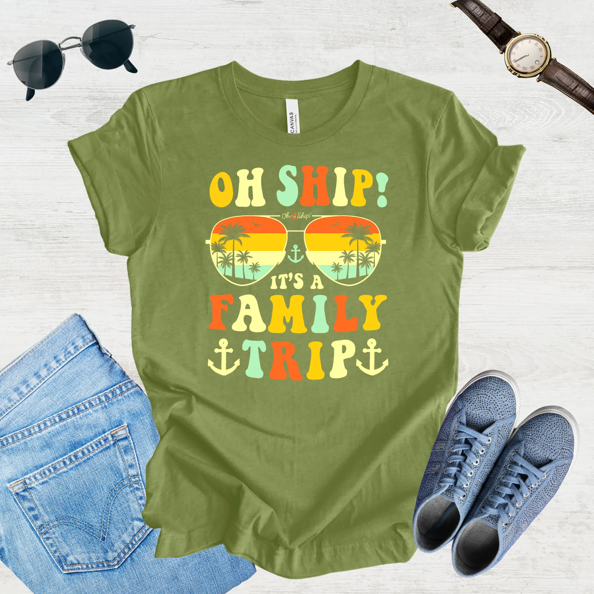 Oh Ship! Family Adventure Tee