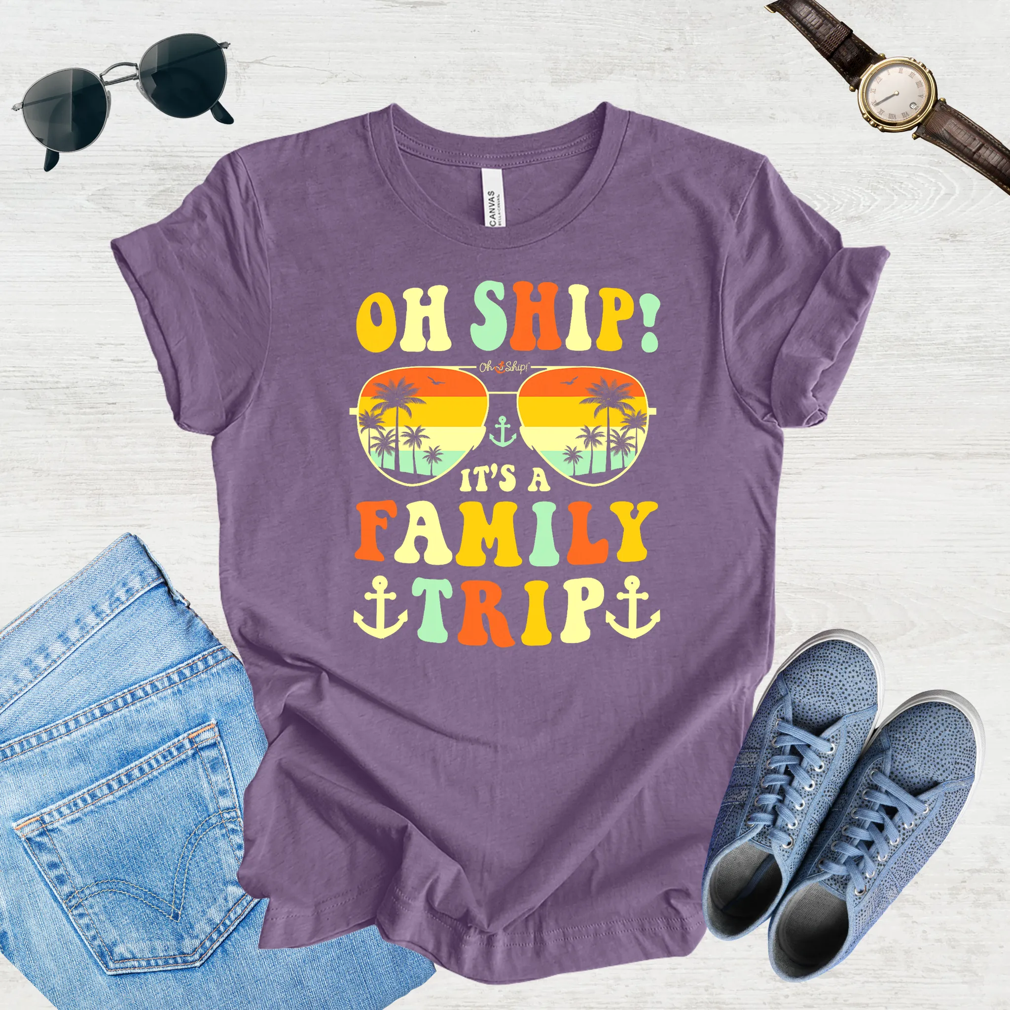 Oh Ship! Family Adventure Tee