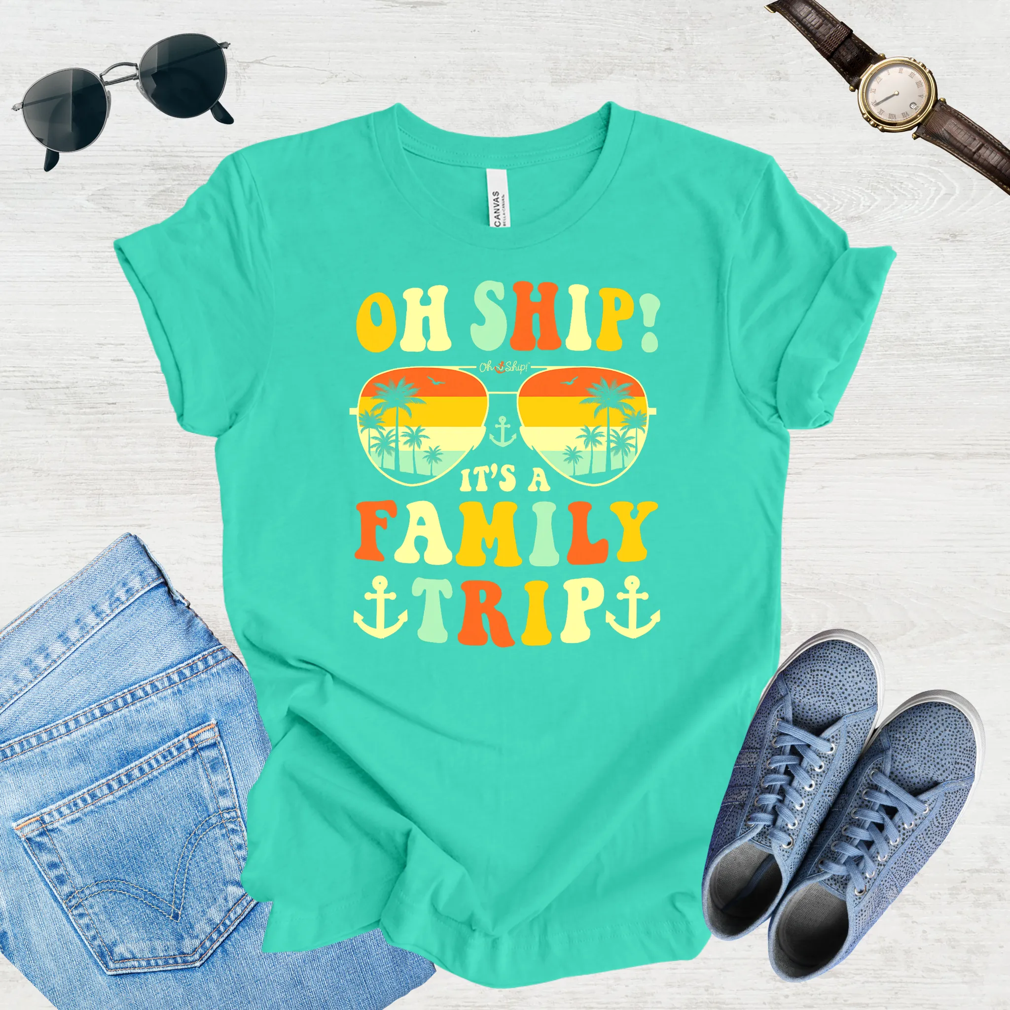 Oh Ship! Family Adventure Tee