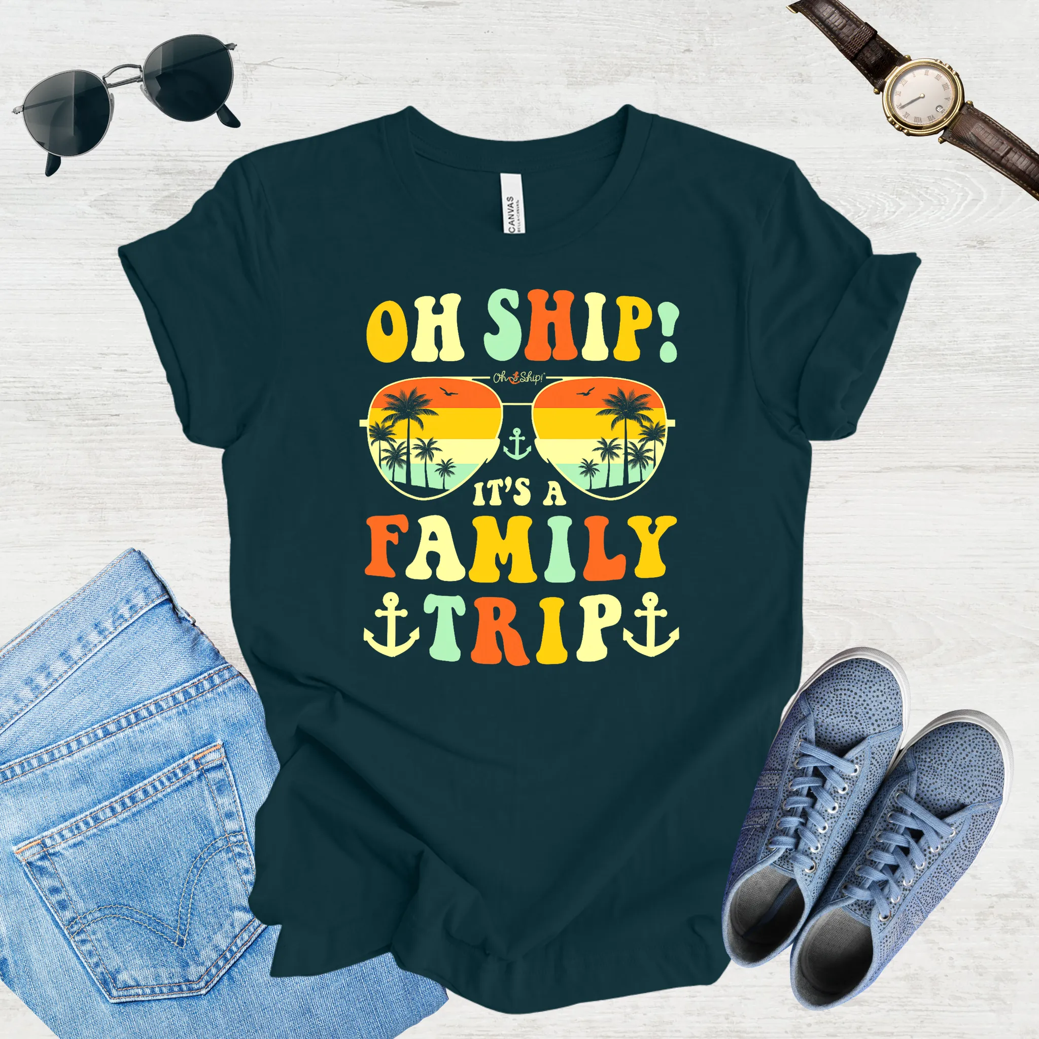Oh Ship! Family Adventure Tee