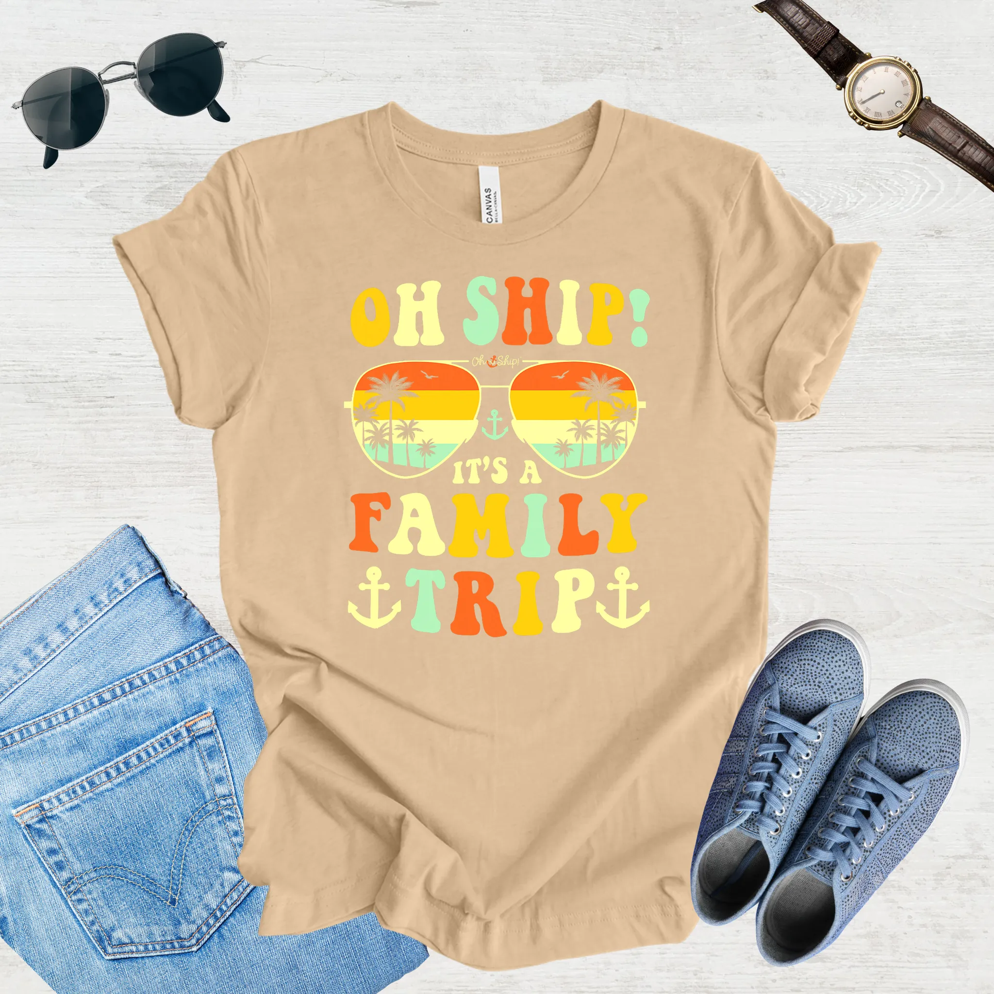 Oh Ship! Family Adventure Tee