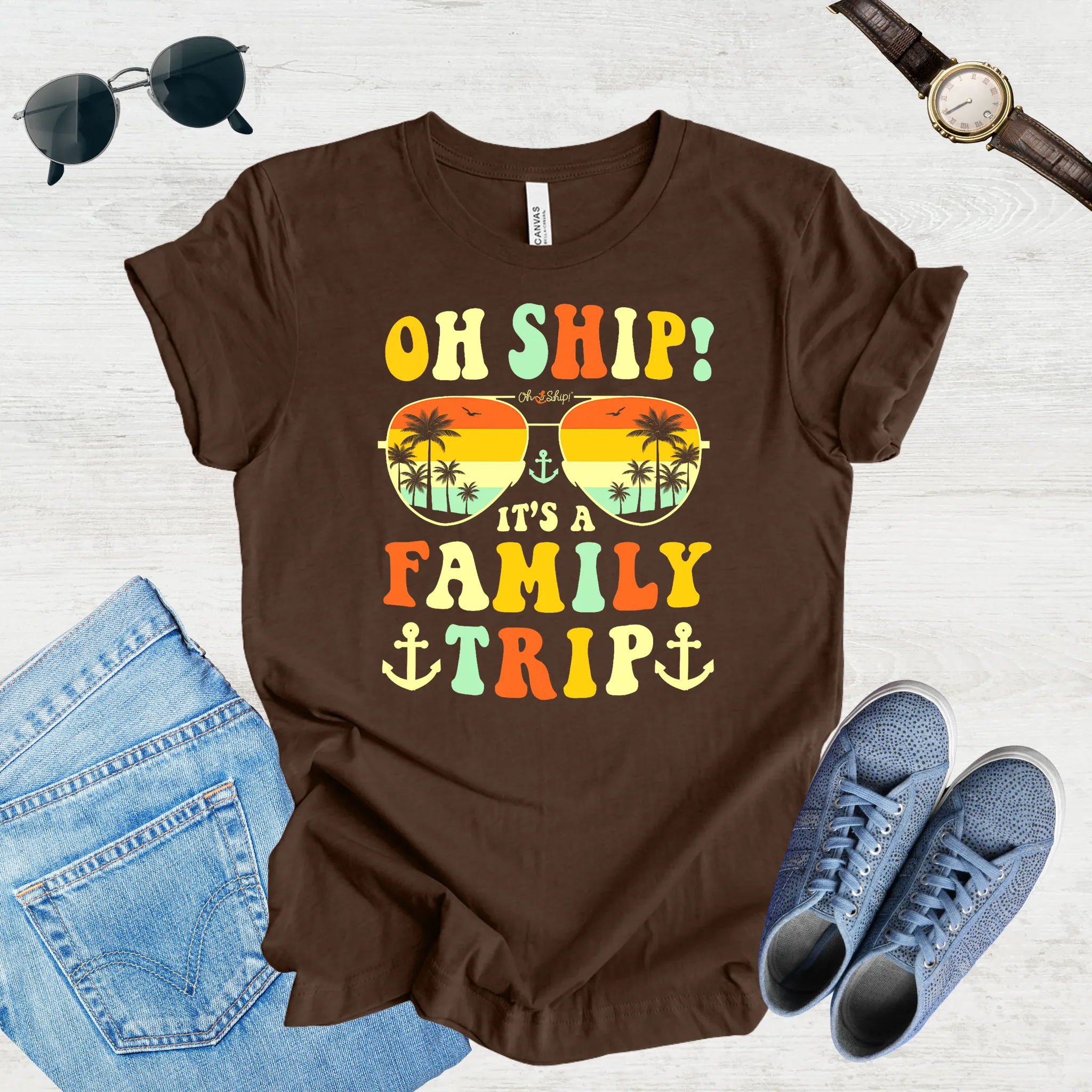 Oh Ship! Family Adventure Tee