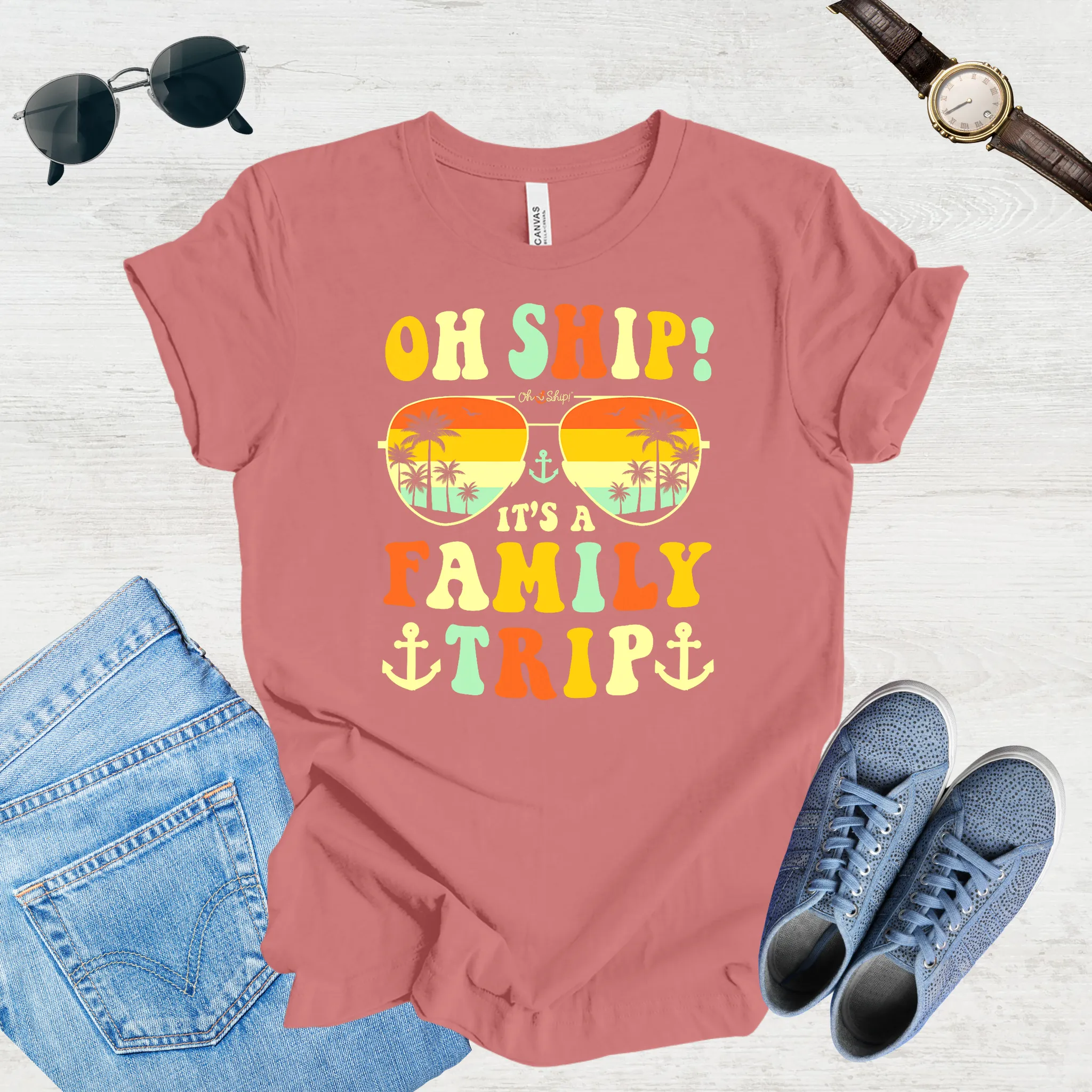 Oh Ship! Family Adventure Tee