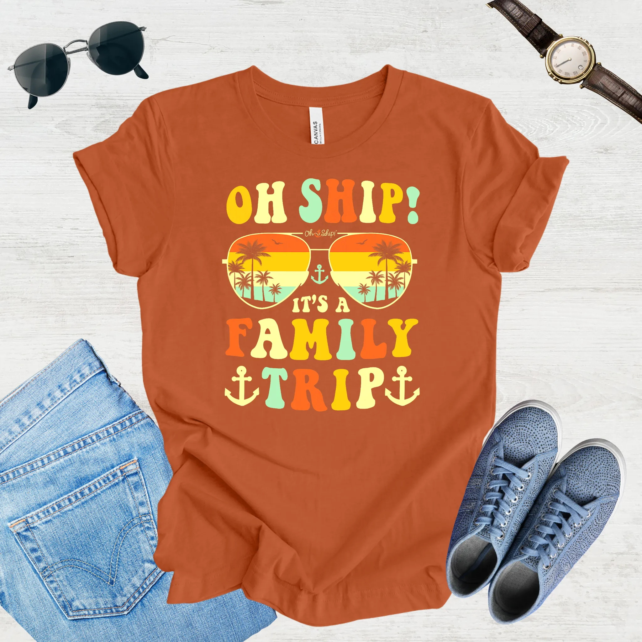 Oh Ship! Family Adventure Tee