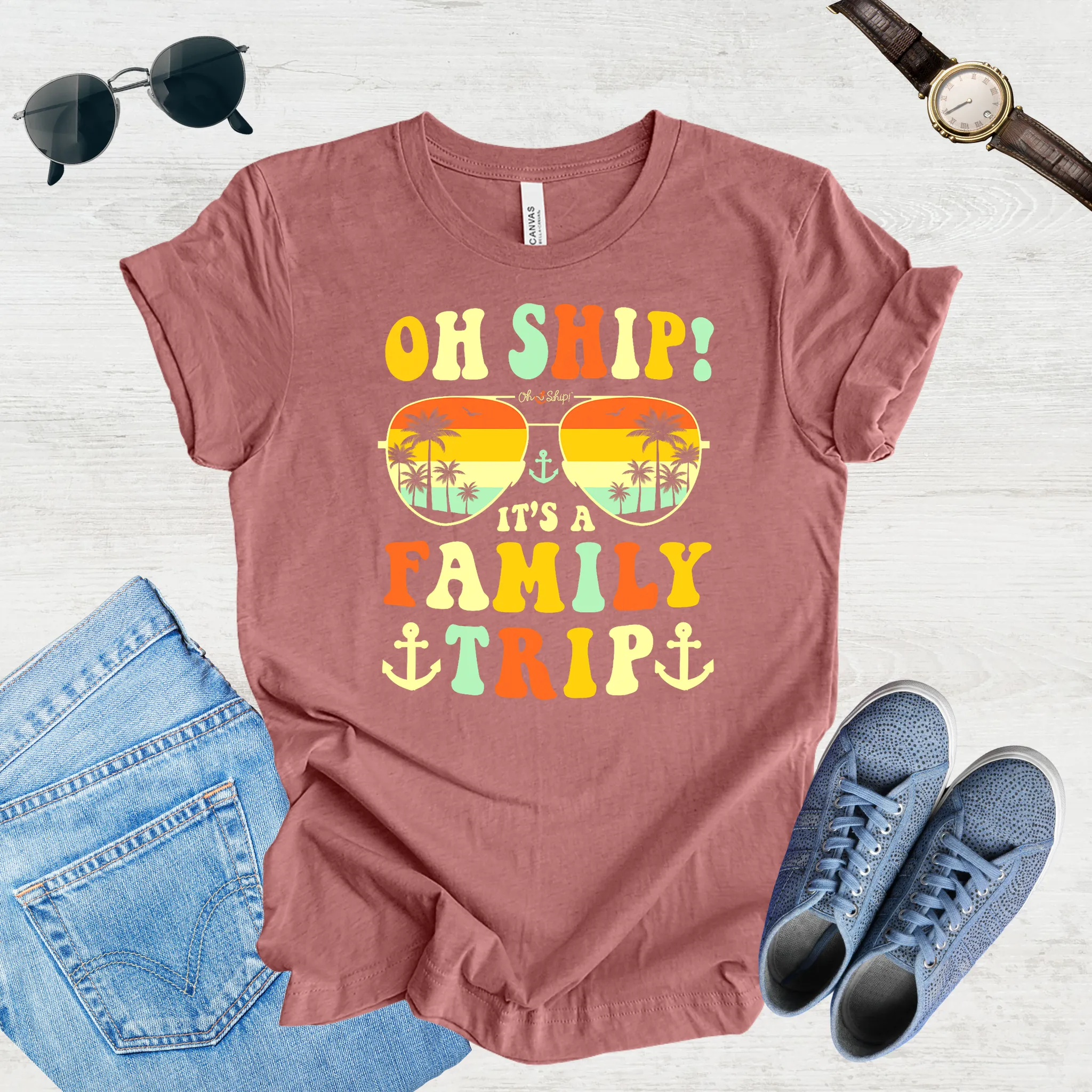 Oh Ship! Family Adventure Tee