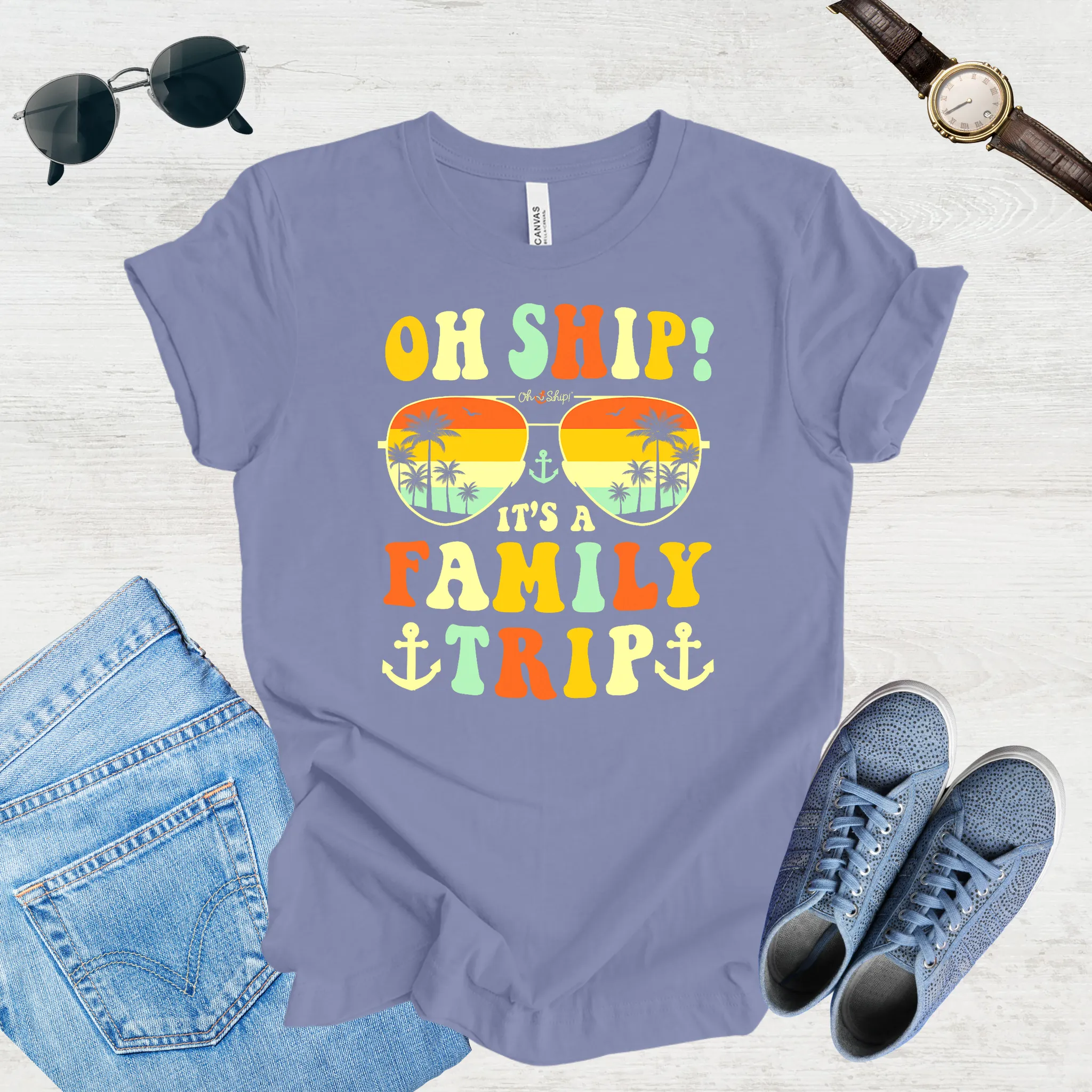 Oh Ship! Family Adventure Tee