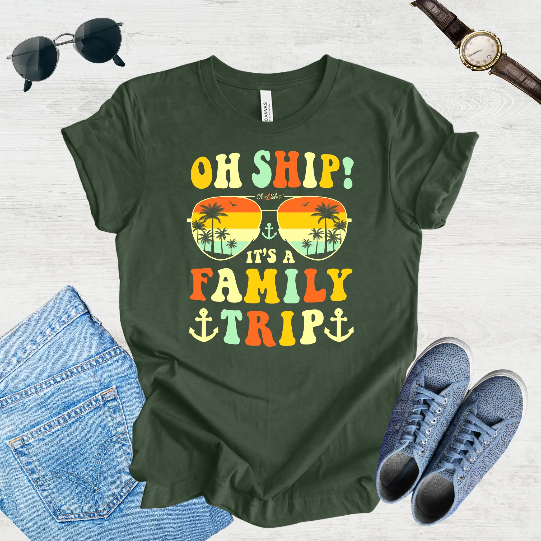 Oh Ship! Family Adventure Tee