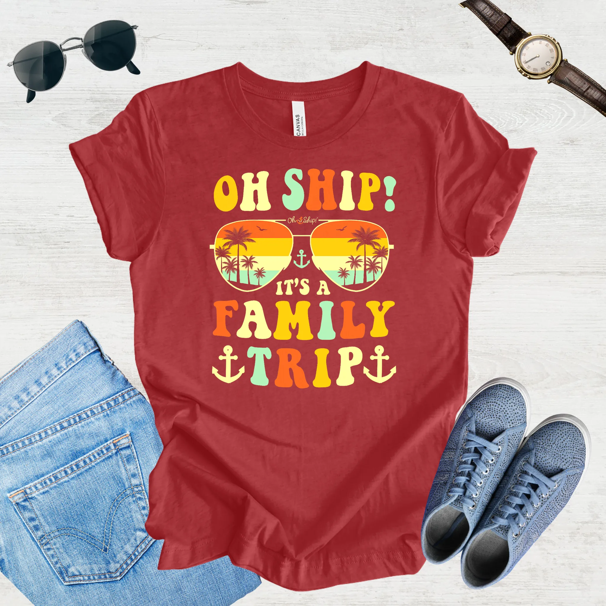 Oh Ship! Family Adventure Tee