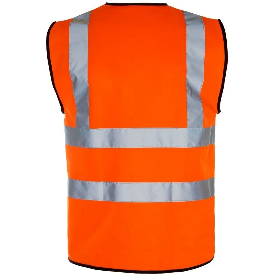 Orange Hi-Vis Vests Printers Pack