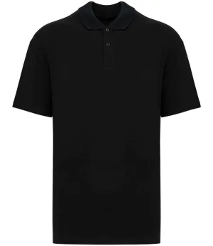 Organic Drop Shoulder Polo Shirt: Mens