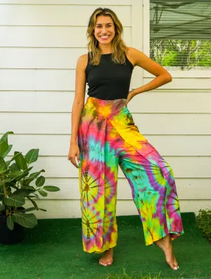 P2860- Hand Dyed Palazzo Pants