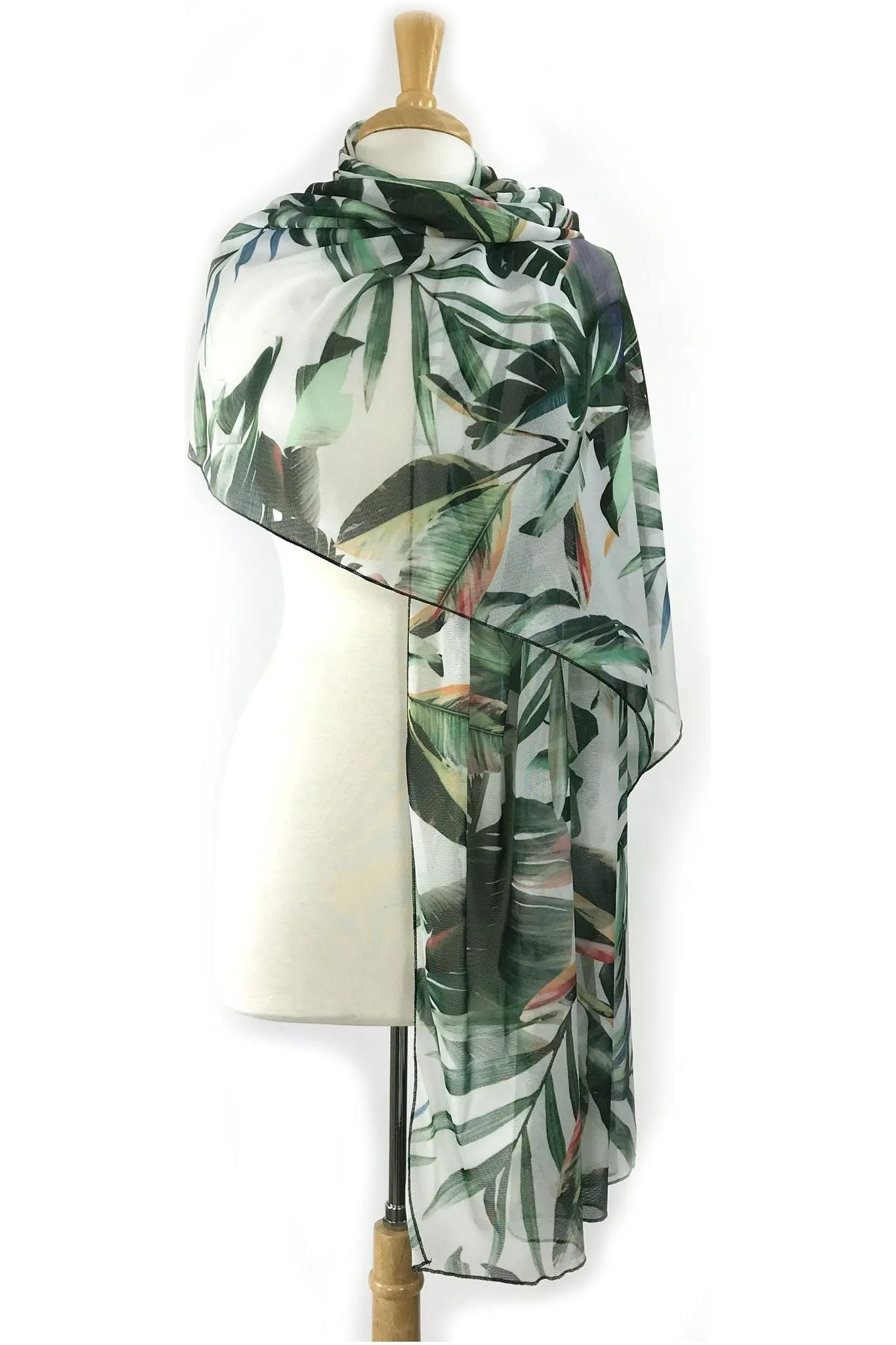 PALMA Sheer Long and Wide Shawl