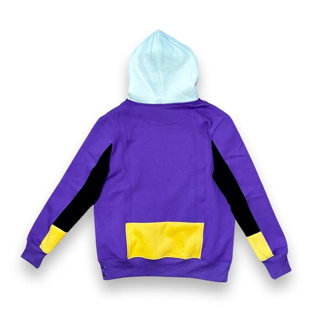 Paneled Hoodie - Purple Reign