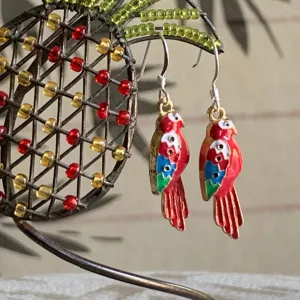Parrot Earrings