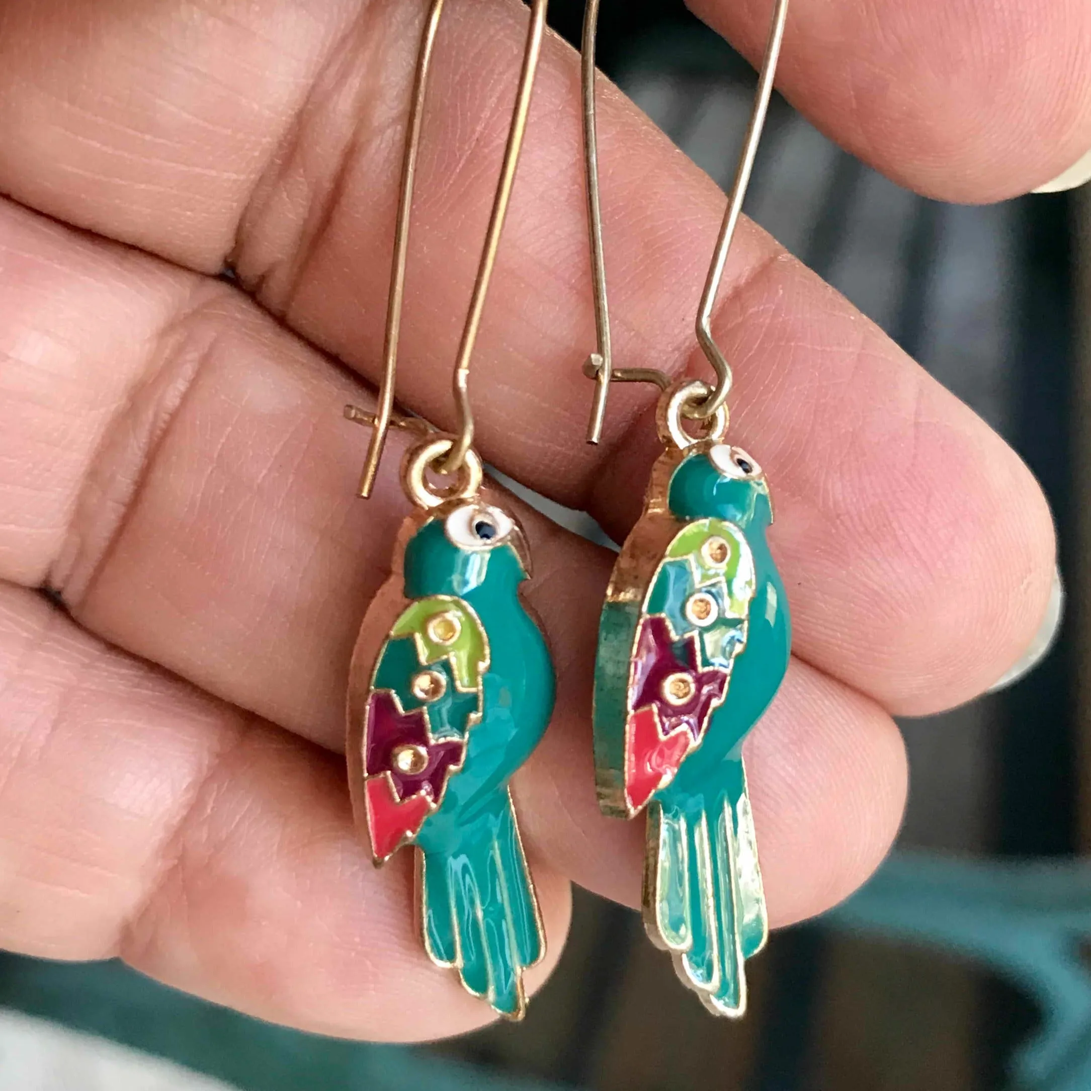 Parrot Earrings