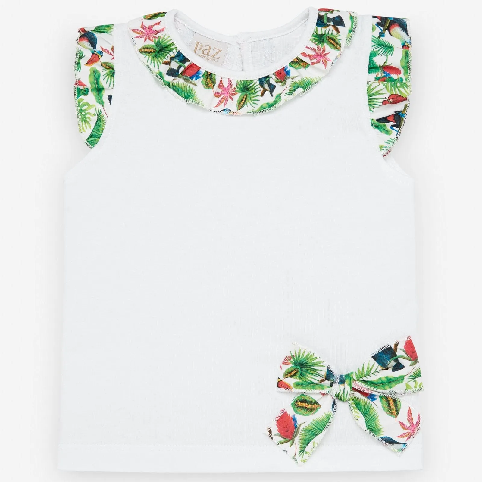 Paz Rodriguez Tropical Design Top