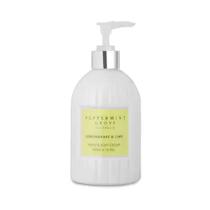 Peppermint Grove Lemongrass & Lime Hand Cream Pump