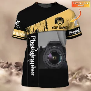 Photography 3D Shirts, Videographer Shirts