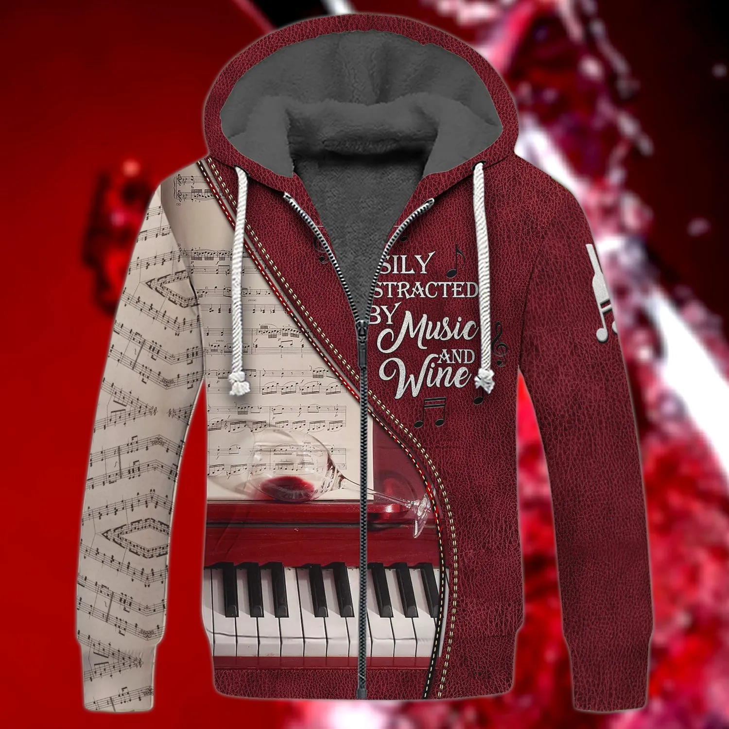 Piano, 3D Full Print 07
