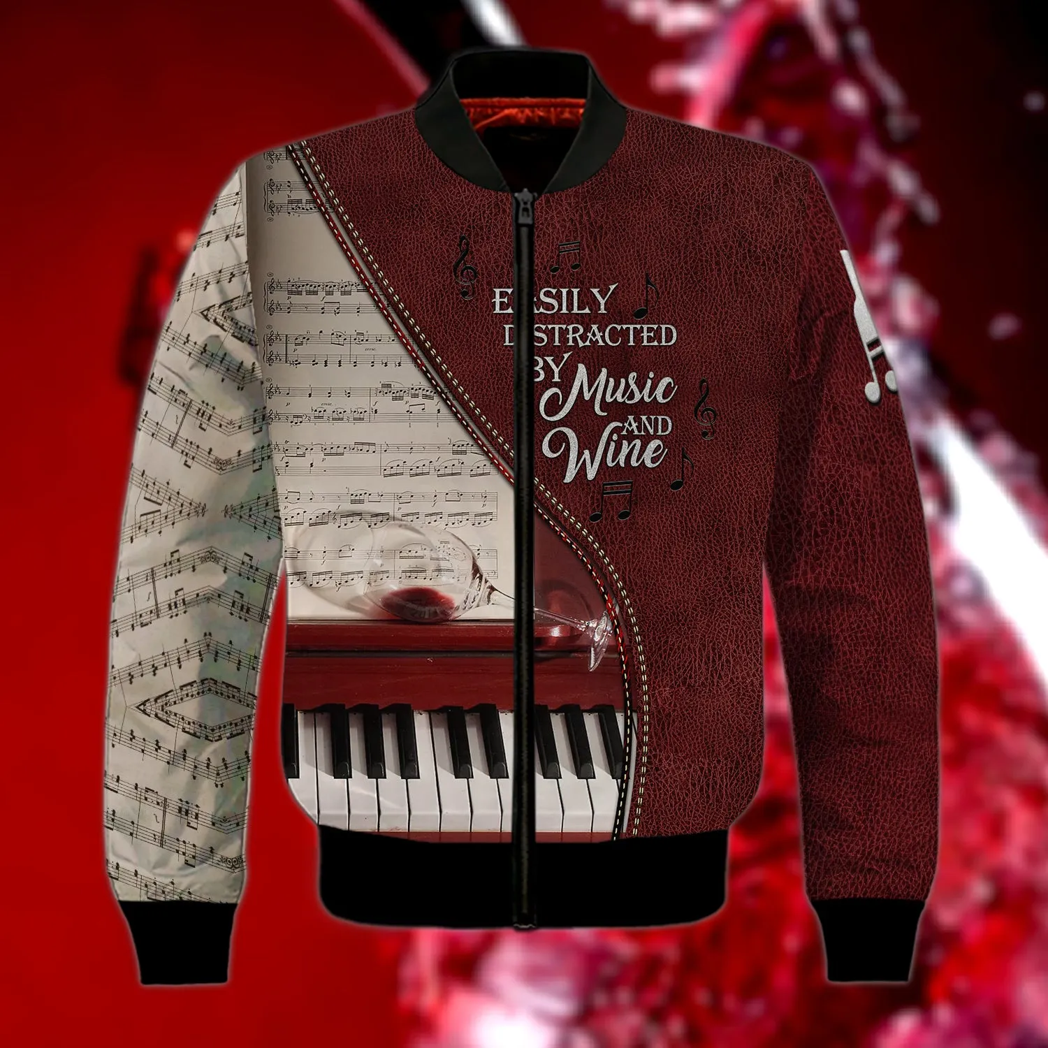 Piano, 3D Full Print 07