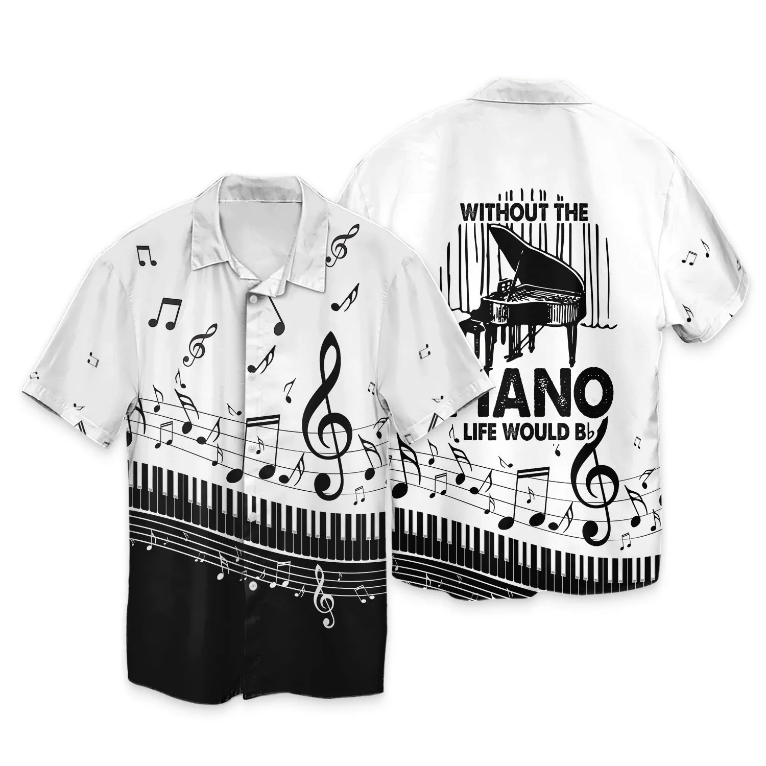Piano - 3D Full Print - 863