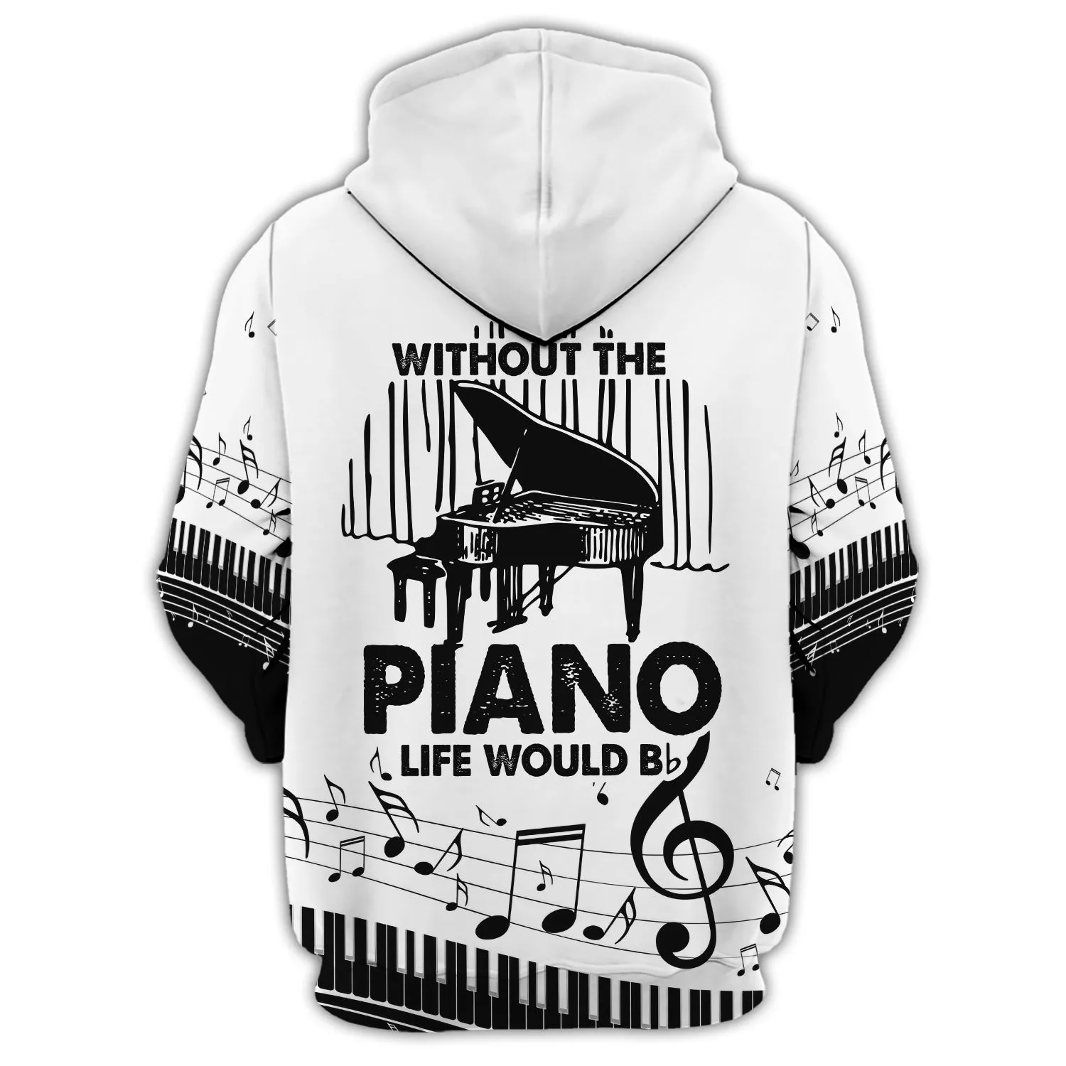 Piano - 3D Full Print - 863