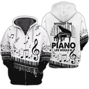 Piano - 3D Full Print - 863