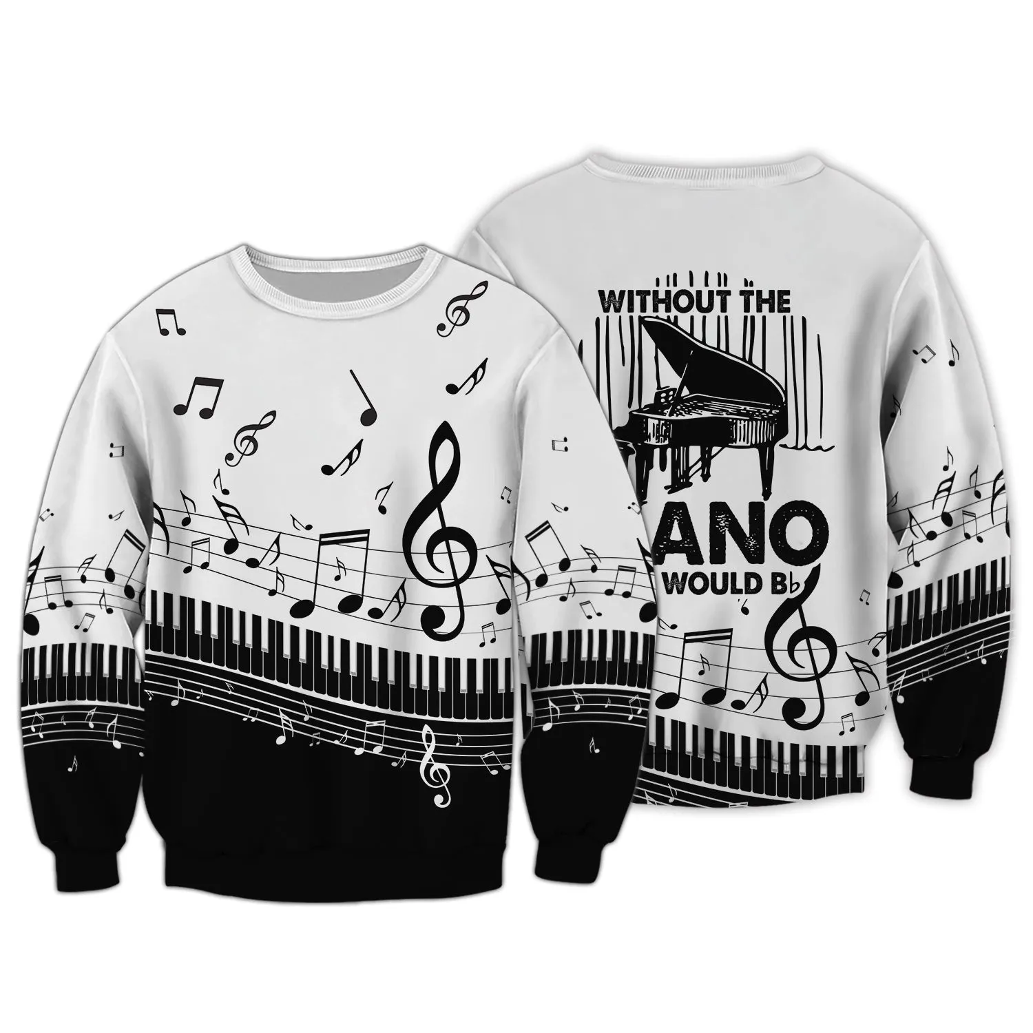 Piano - 3D Full Print - 863