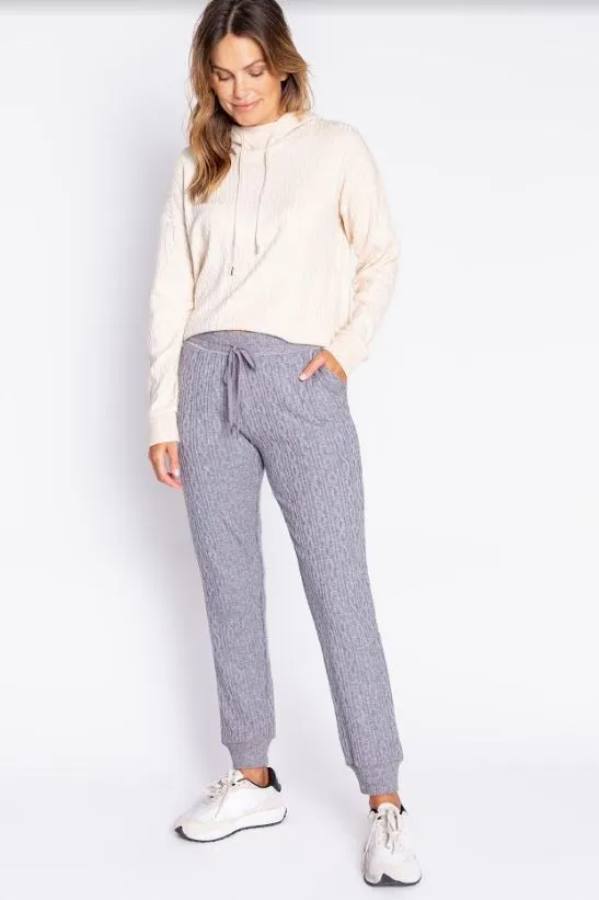 PJ Salvage Tropical Tramway Solid Bandpant