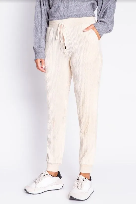 PJ Salvage Tropical Tramway Solid Bandpant