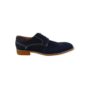 Polo Men's Nubuck Semi Casual Lace Up Navy