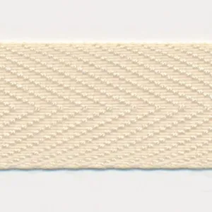 Polyester Herringbone Tape #106 Ivory