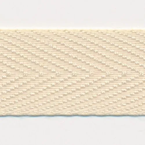 Polyester Herringbone Tape #106 Ivory