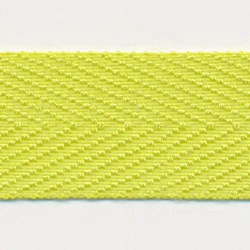 Polyester Herringbone Tape #107 Acid Green