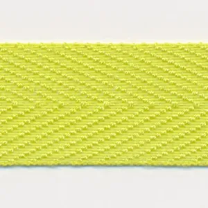 Polyester Herringbone Tape #107 Acid Green