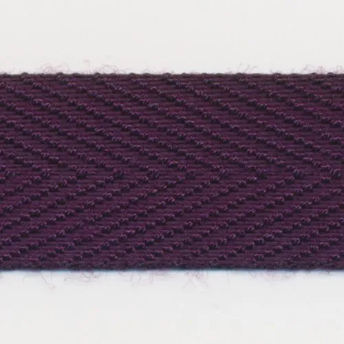 Polyester Herringbone Tape #139 Pansy Purple