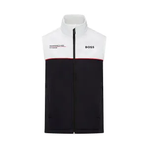 Porsche Motorsport Men's Team Vest - Black & White