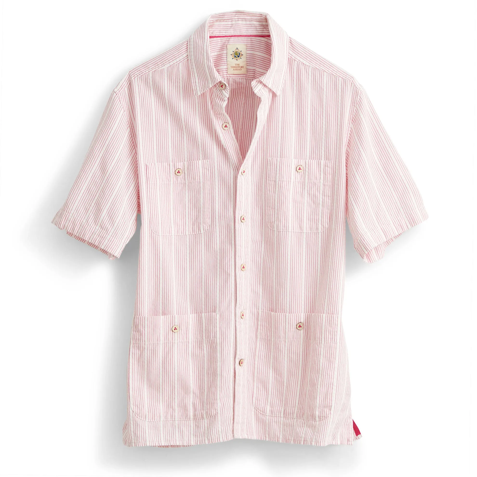 Principe Pinstripe Guayabera - Tall