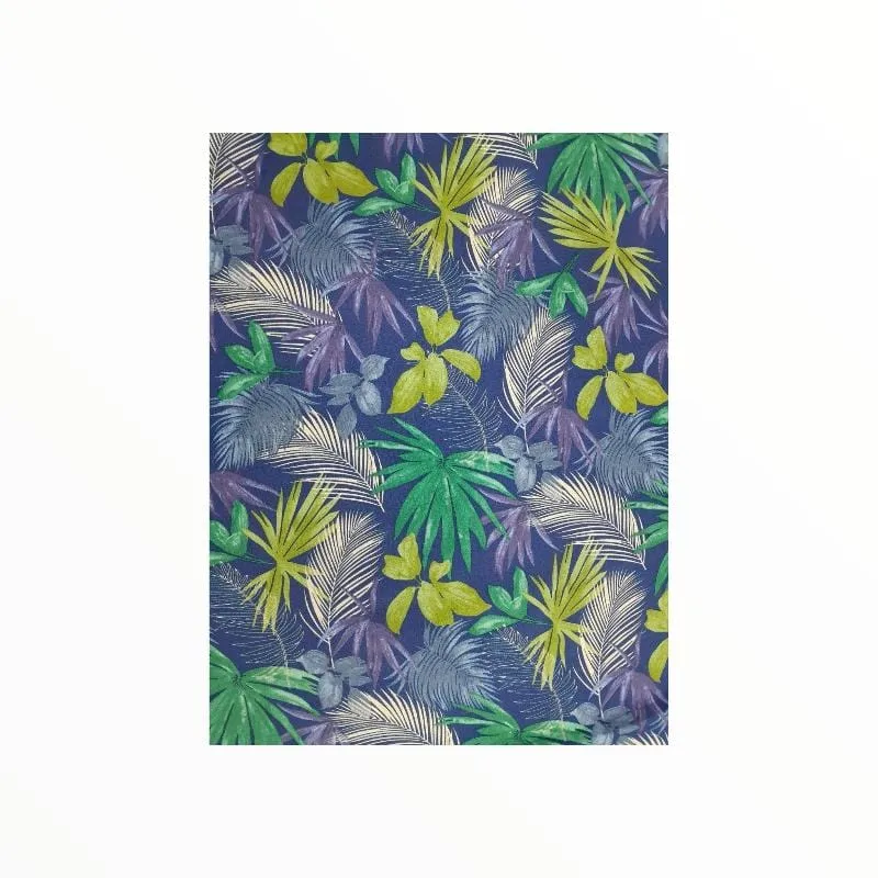 Printed Mini Matt Design 25 Tropical Leaves Collection 140 cm