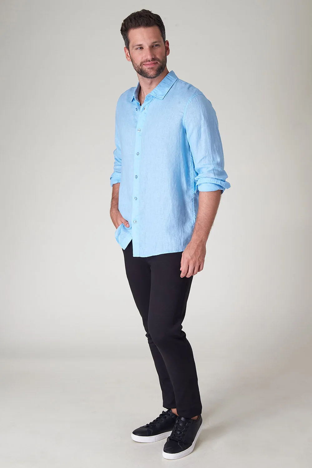 Raffi Pure Linen LS Shirt