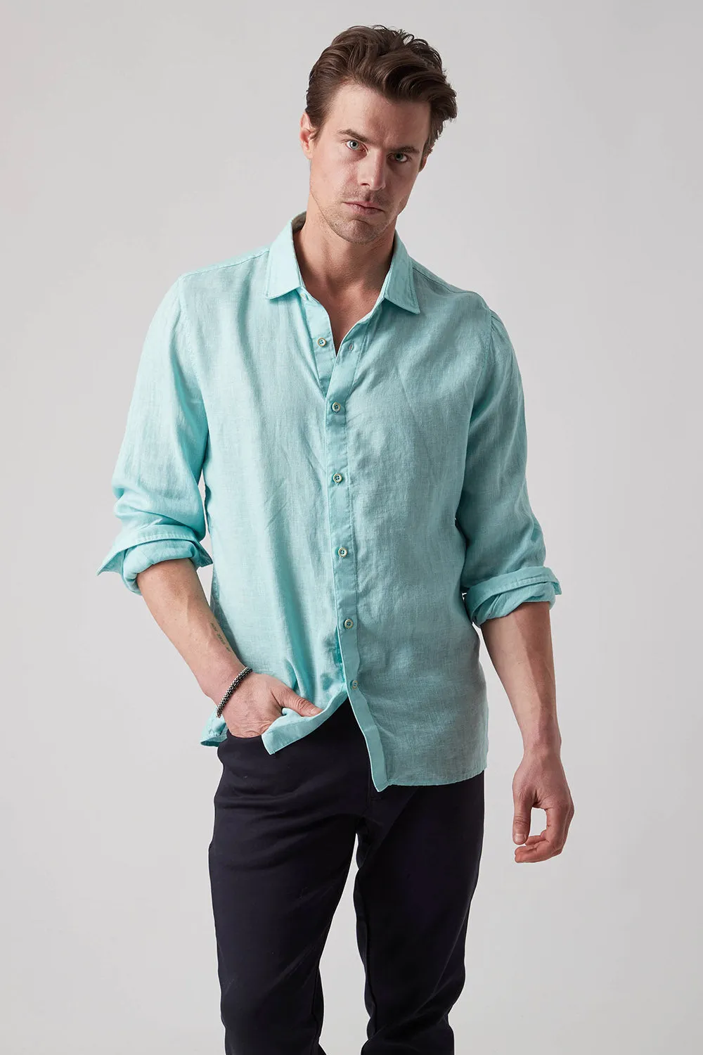 Raffi Pure Linen LS Shirt