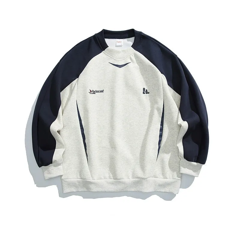 Raglan Sleeve Casual Sweatshirt