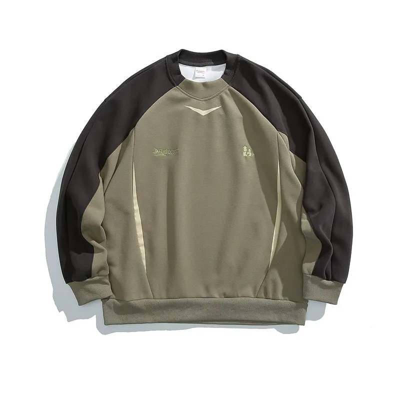 Raglan Sleeve Casual Sweatshirt