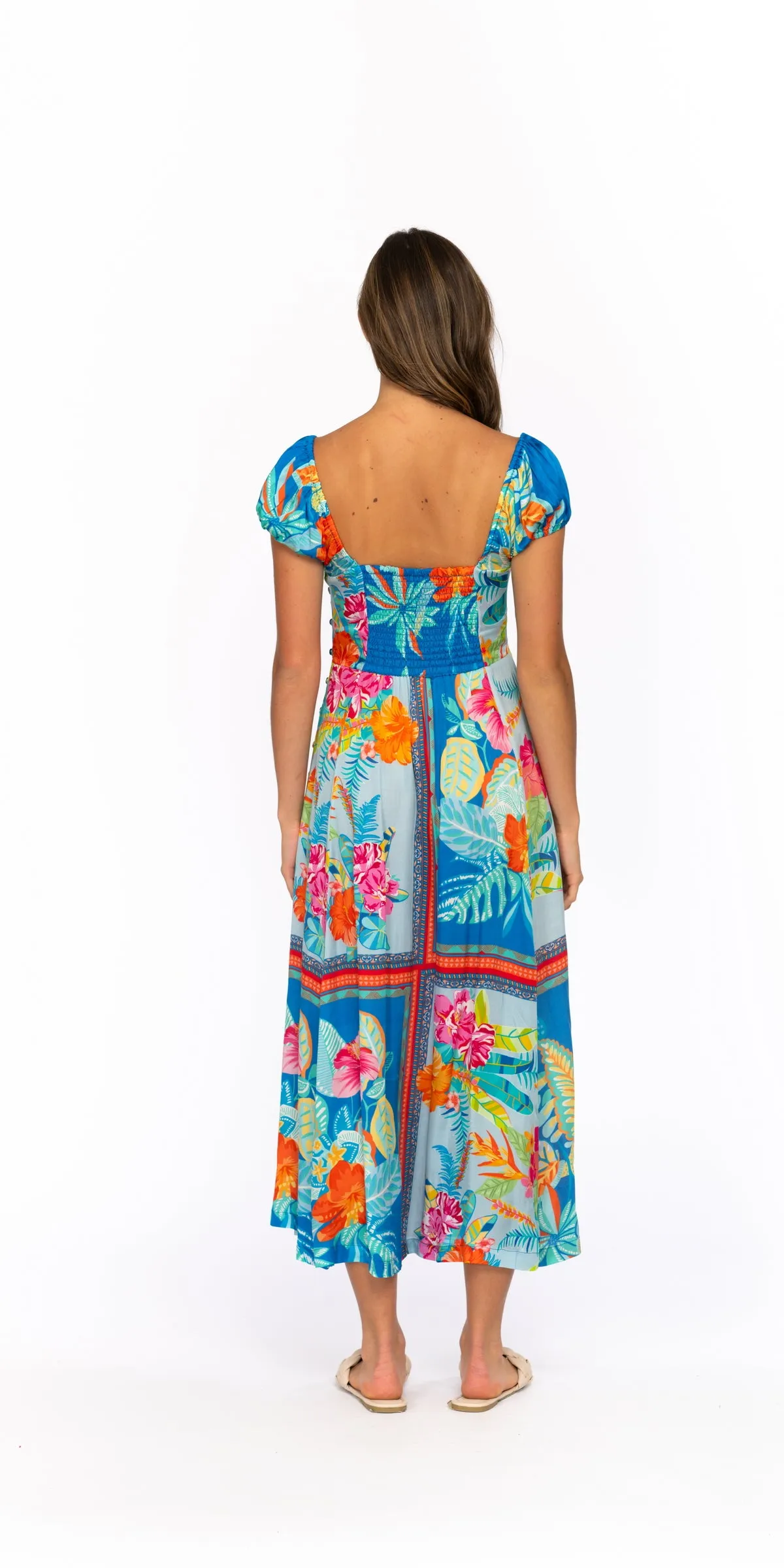 Remy Palm Dress