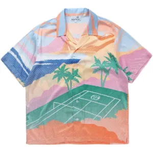 Riviera Camp Shirt - Deep Mint