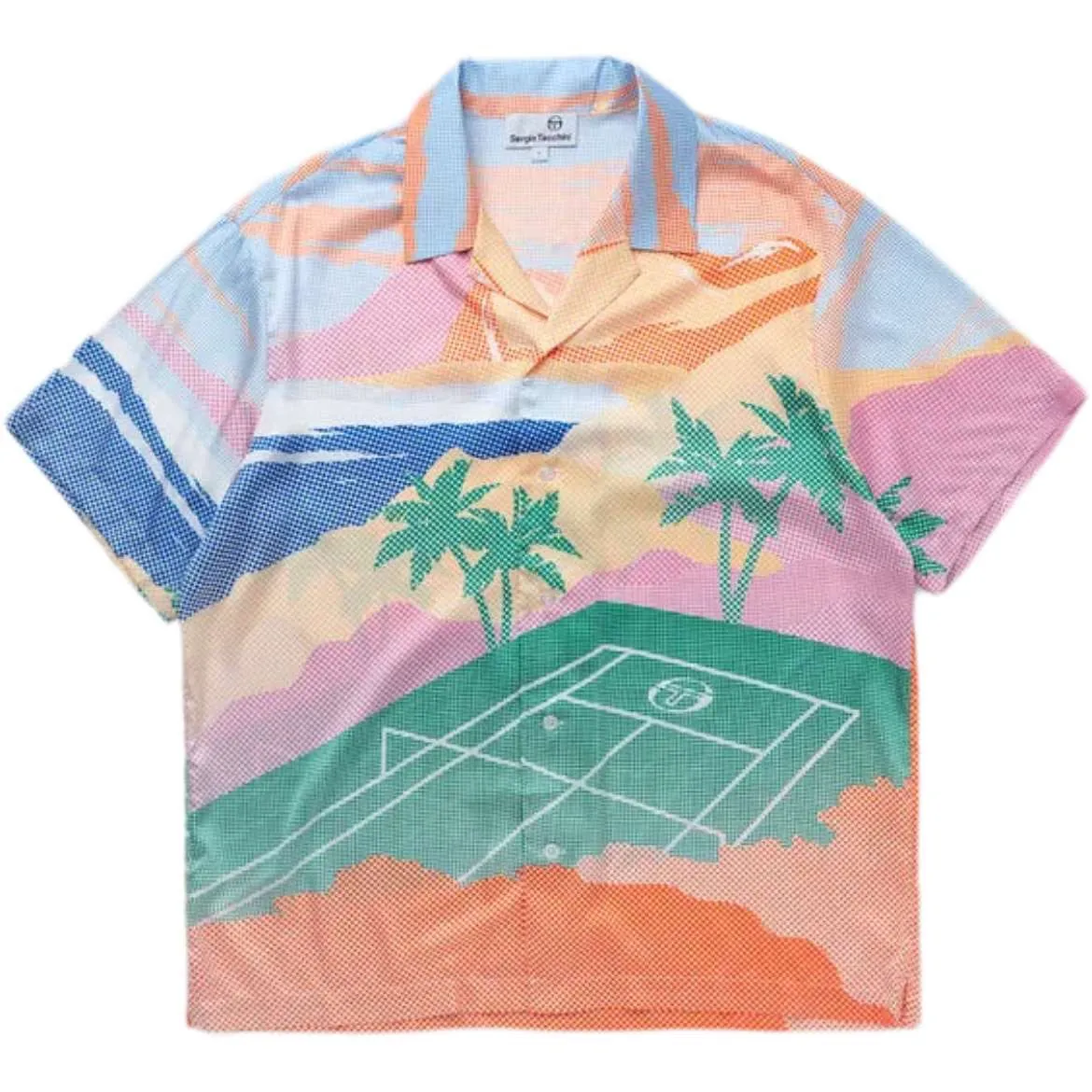 Riviera Camp Shirt - Deep Mint